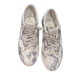 🐍Brand New🎾Cole Haan/GrandPro/Tennis/Snakeskin/Leather/Sneakers/Sz 7.5